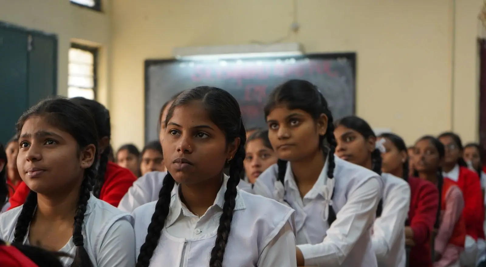 Women learning together in a small group